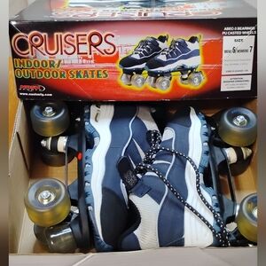 Nash Sports Cruisers Indoor Outdoor Roller Skates Unisex Size Men 6 Womens 7